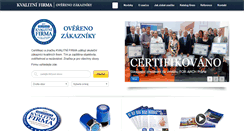Desktop Screenshot of kvalitnifirma.cz